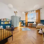 Family In Old Mokotow With Children's By Renters *