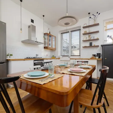 Family In Old Mokotow With Children's By Renters